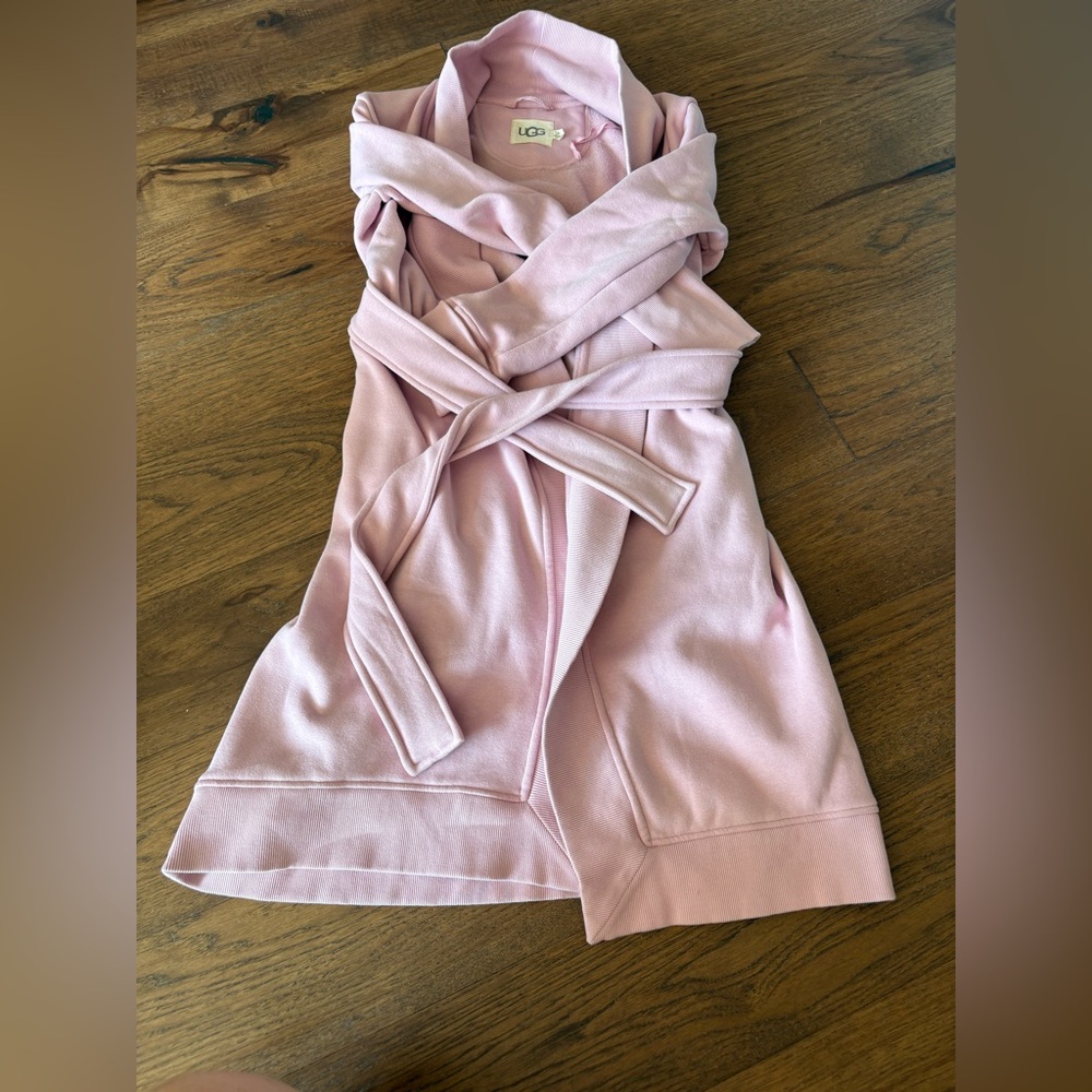 UGG Pink Fleece Robe